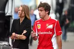 Foto zur News: Fernando Alonso (Ferrari) mit seiner neuen Flamme Dascha Kapustina