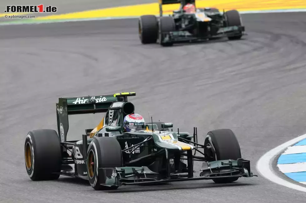 Foto zur News: Witali Petrow (Caterham) und Heikki Kovalainen (Caterham)