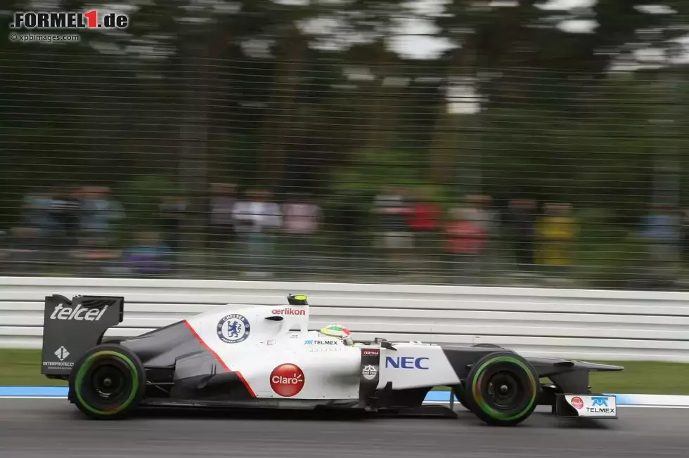 Foto zur News: Sergio Perez (Sauber)