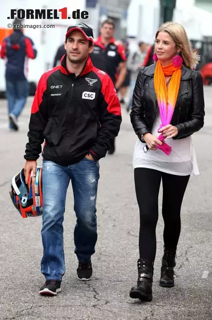 Foto zur News: Timo Glock (Marussia) mit Freundin Isabell Reis