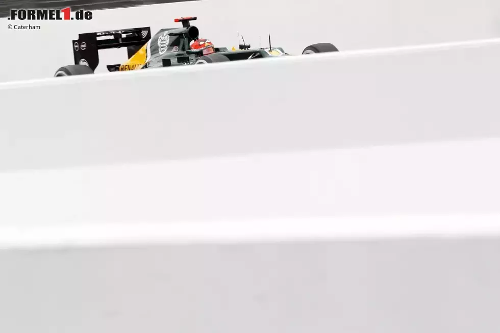 Foto zur News: Heikki Kovalainen (Caterham) am Freitag in Hockenheim