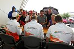 Gallerie: Jules Bianchi (Force India), Nico Hülkenberg (Force India) und Paul di Resta (Force India)