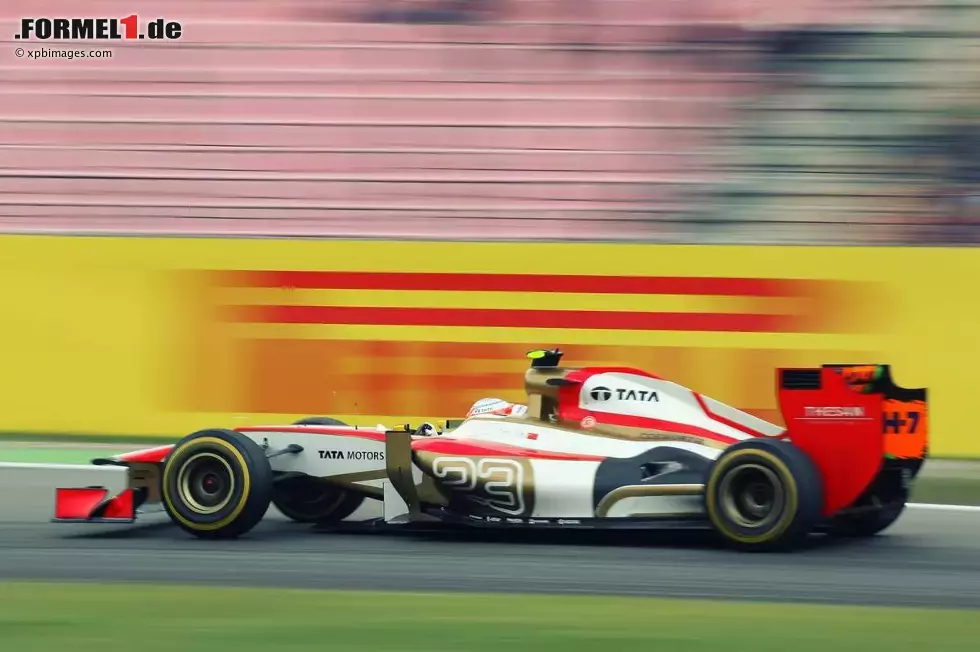 Foto zur News: Narain Karthikeyan (HRT)