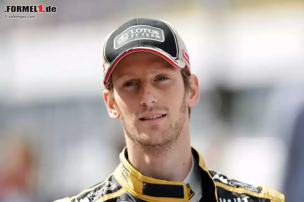 Foto zur News: Romain Grosjean (Lotus)