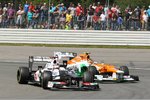 Gallerie: Kamui Kobayashi (Sauber) und Nico Hülkenberg (Force India)