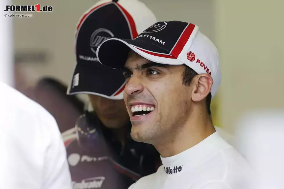 Foto zur News: Pastor Maldonado (Williams) und Bruno Senna (Williams)