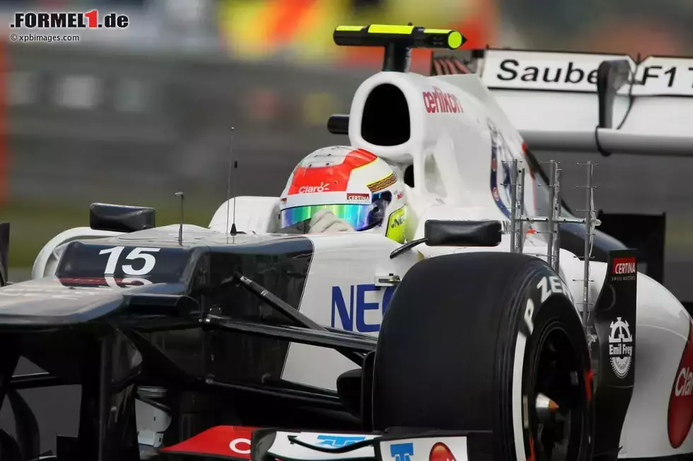 Foto zur News: Sergio Perez (Sauber)