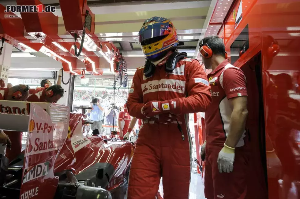 Foto zur News: Fernando Alonso (Ferrari)