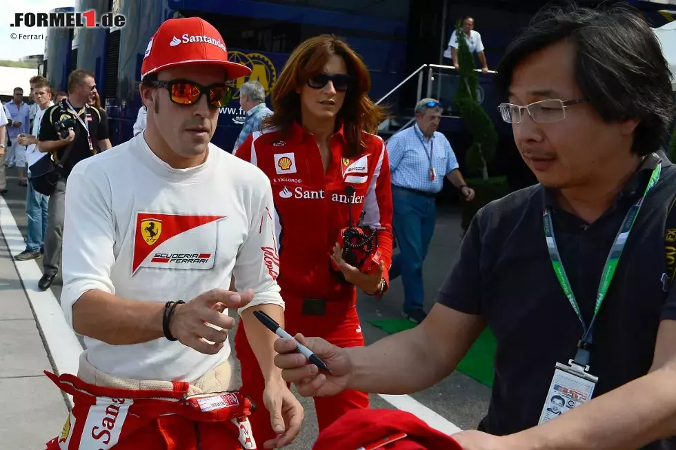 Foto zur News: Fernando Alonso (Ferrari)