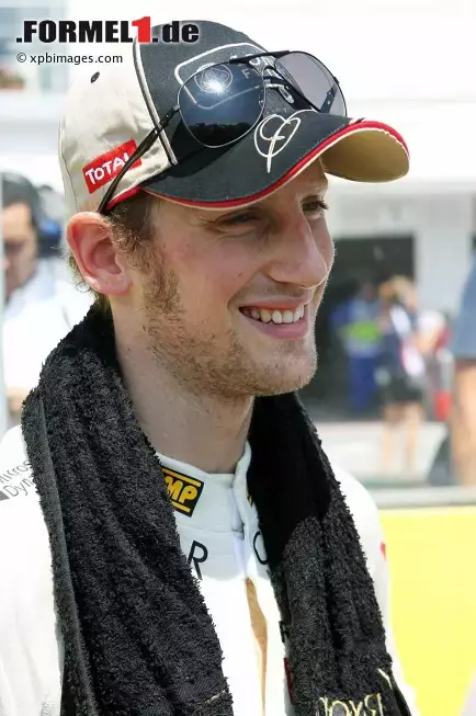 Foto zur News: Romain Grosjean (Lotus)