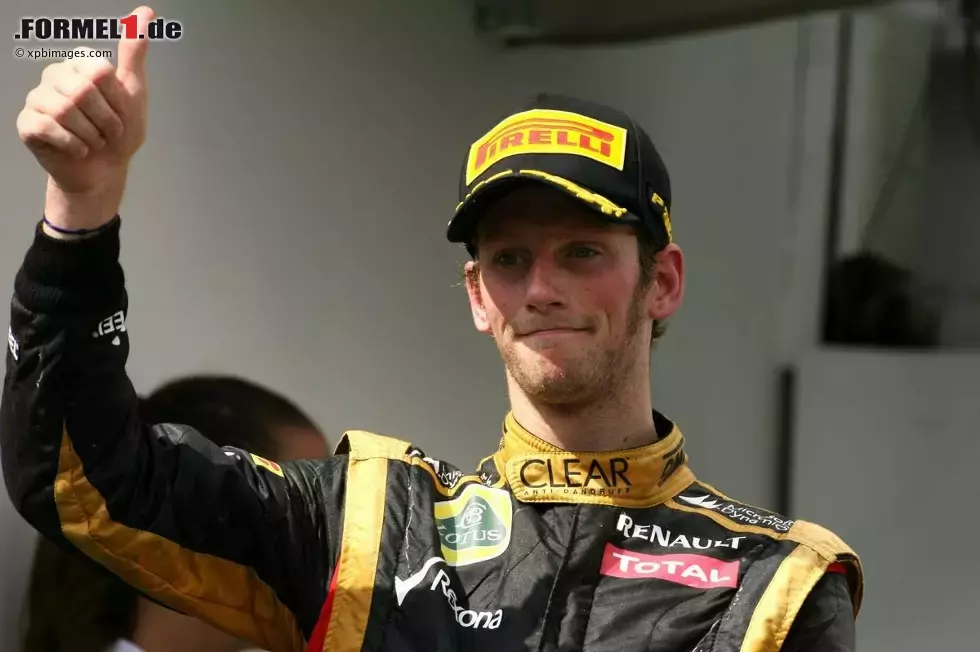 Foto zur News: Romain Grosjean (Lotus)