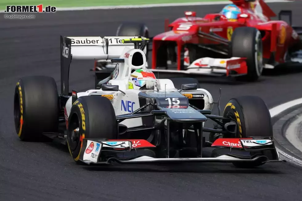 Foto zur News: Sergio Perez (Sauber)