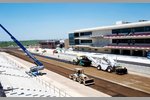 Foto zur News: Komplettierung der ersten Schicht Asphalt des Circuit of The Americas in Austin (Texas/USA): Start- und Zielgerade