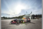 Foto zur News: Sebastien Buemi (Red Bull) fährt einen Showrun im Rudskogen Motorsenter in Rakkestad (Norwegen)