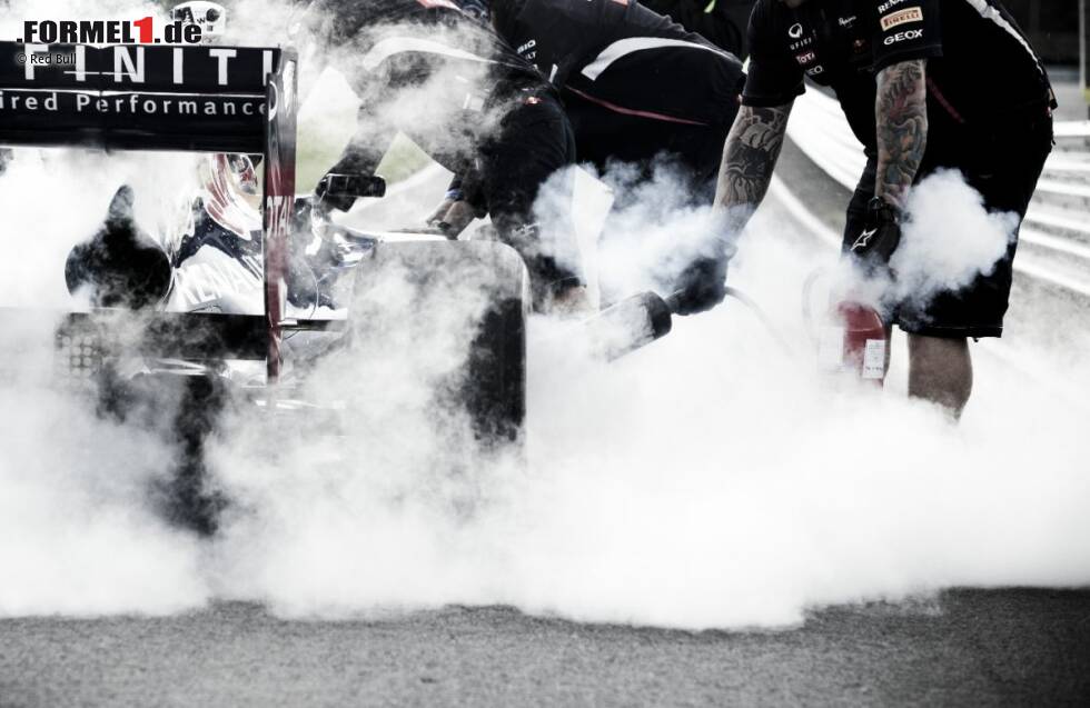 Foto zur News: Sebastien Buemi (Red Bull) fährt einen Showrun im Rudskogen Motorsenter in Rakkestad (Norwegen)