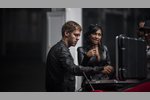 Foto zur News: Powered by Infiniti: Dreh zu Melanie Fionas neuem Musikvideo mit Sebastian Vettel (Red Bull)