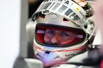 Foto zur News: Michael Schumacher (Mercedes) mit seinem speziellen Helm zum 300. Formel-1-Wochenende.