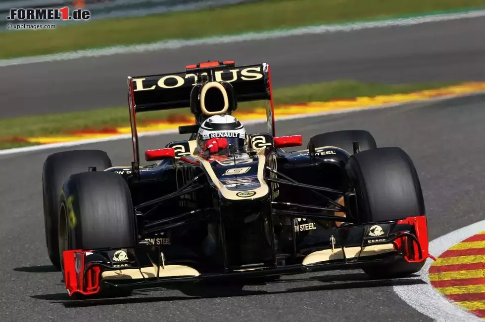 Foto zur News: Kimi Räikkönen (Lotus) klagte in Q3 über Untersteuern