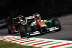 Foto zur News: Nico Hülkenberg (Force India) und Jerome D&#039;Ambrosio (Lotus)