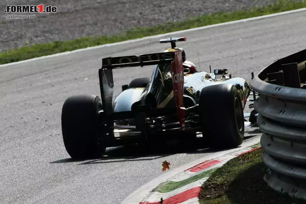 Foto zur News: Kimi Räikkönen (Lotus) wartet weiter auf den ersten Sieg seit dem Comeback. Klappt es in Monza?