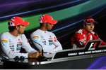 Gallerie: Jenson Button (McLaren), Lewis Hamilton (McLaren) und Felipe Massa (Ferrari)