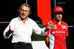 Foto zur News: Luca di Montezemolo (Ferrari-Präsident) und Fernando Alonso (Ferrari)