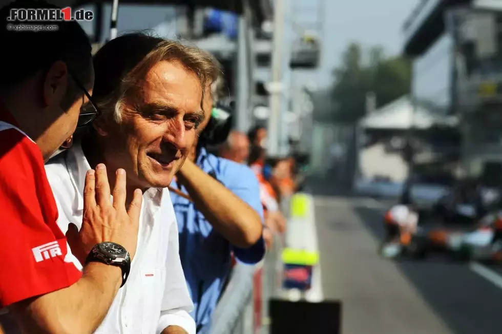 Foto zur News: Luca di Montezemolo (Ferrari-Präsident) und Stefano Domenicali (Ferrari-Teamchef)