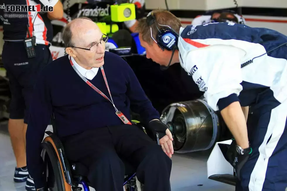 Foto zur News: Frank Williams (Teamchef)