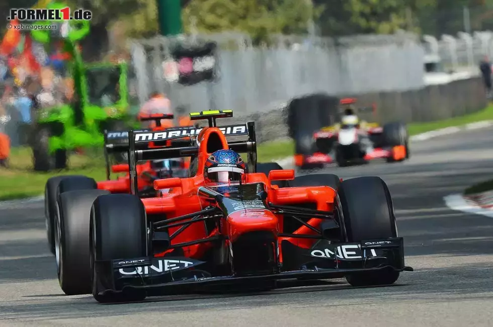 Foto zur News: Charles Pic (Marussia) und Timo Glock (Marussia)