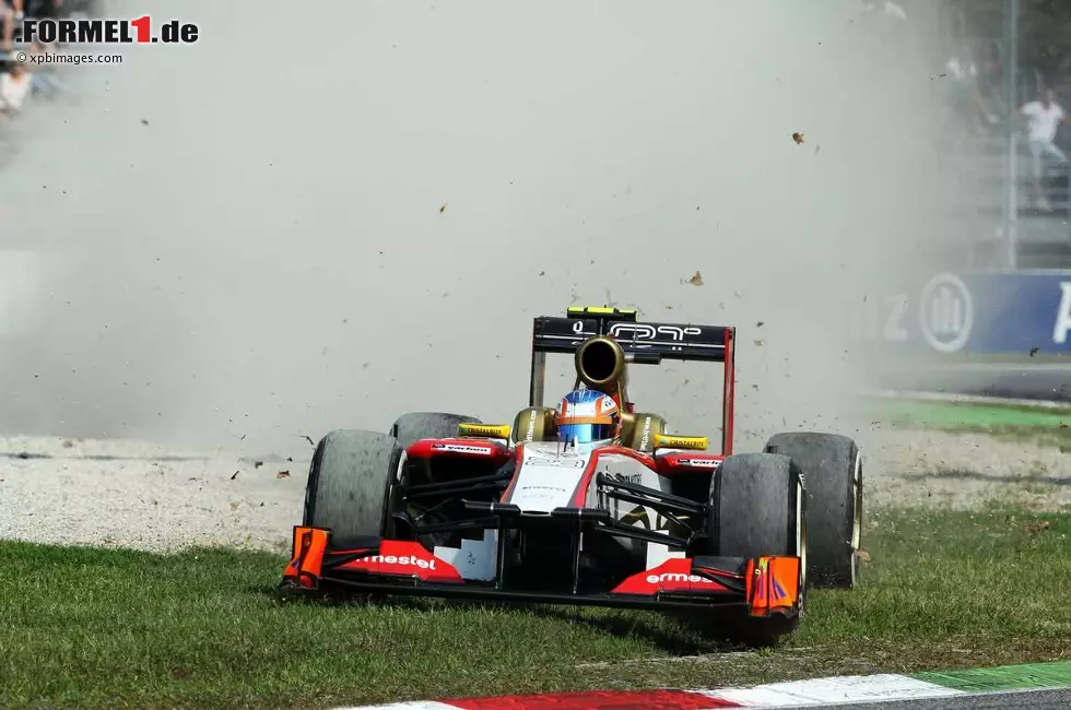 Foto zur News: Narain Karthikeyan (HRT)