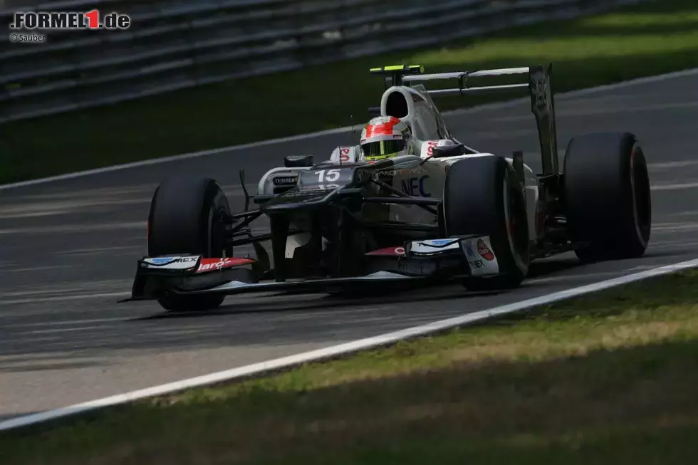 Foto zur News: Sergio Perez (Sauber)