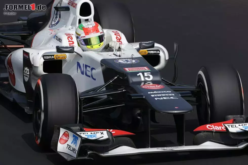 Foto zur News: Sergio Perez (Sauber)