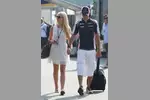 Foto zur News: Bruno Senna (Williams) mit Freundin Charlotte Evans