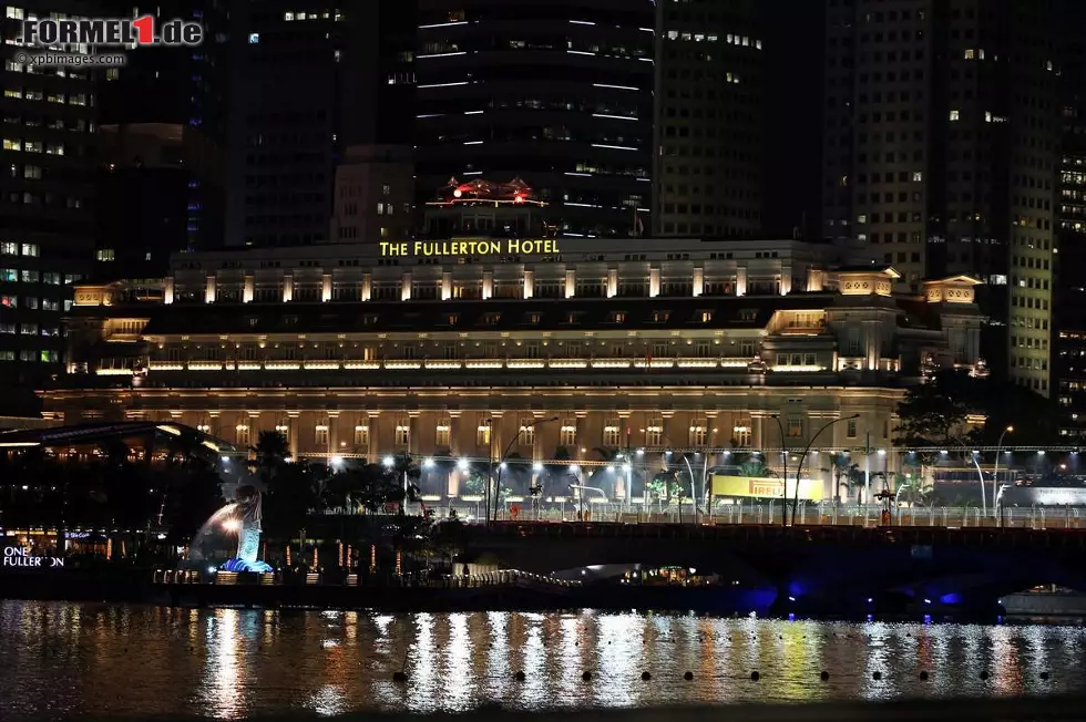 Foto zur News: Atmosphäre in Singapur: Das Fullerton-Hotel