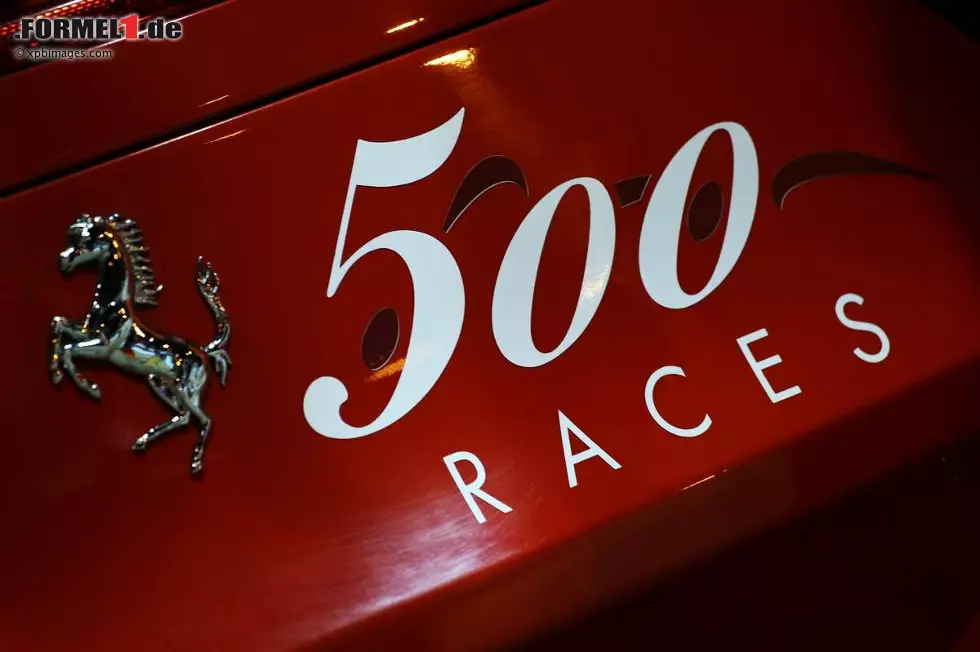 Foto zur News: Ferrari feiert 500 Rennen