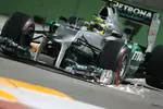 Foto zur News: Nico Rosberg (Mercedes) in Singapur mit vollem Einsatz