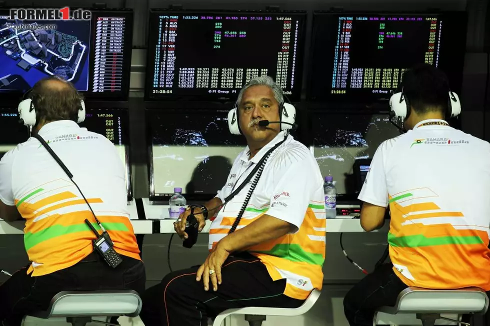 Foto zur News: Vijay Mallya (Teameigentümer, Force India)