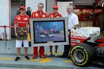 Foto zur News: Ferrari feiert das Jubil?um: 500. Grand Prix mit Shell, vertreten durch Mark Williams