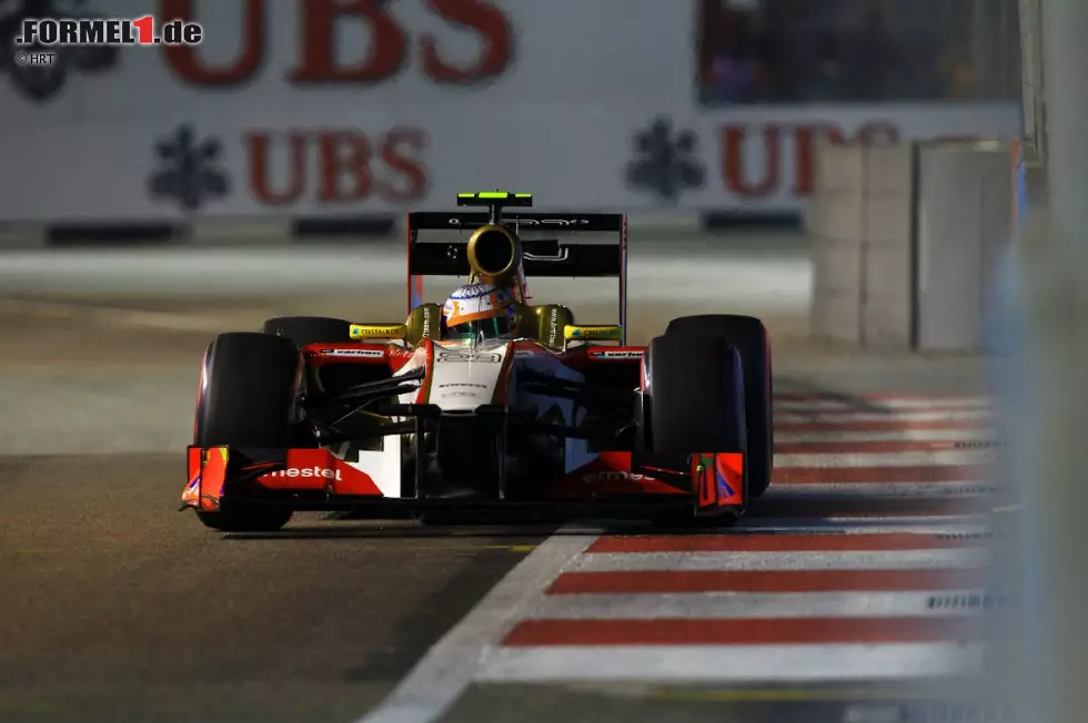 Foto zur News: Narain Karthikeyan (HRT)