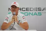 Foto zur News: Michael Schumacher (Mercedes) erklärt seinen zweiten Rücktritt aus der Formel 1