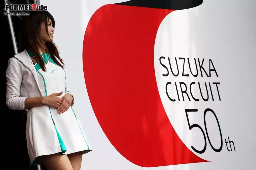 Foto zur News: Suzuka feiert sein 50. Jubiläum im Fan/Merchandising-Bereich.