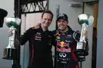 Foto zur News: Paul Monaghan und Sebastian Vettel (Red Bull)