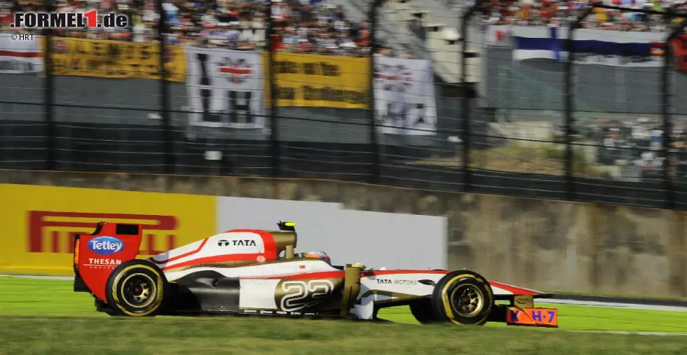 Foto zur News: Narain Karthikeyan (HRT)