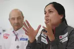 Foto zur News: Peter Sauber und Monisha Kaltenborn (Sauber)