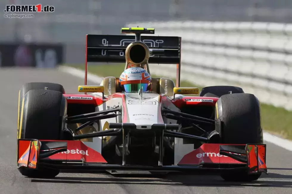 Foto zur News: Narain Karthikeyan (HRT)