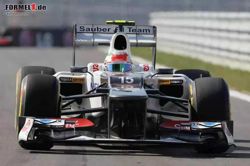 Foto zur News: Sergio Perez (Sauber)