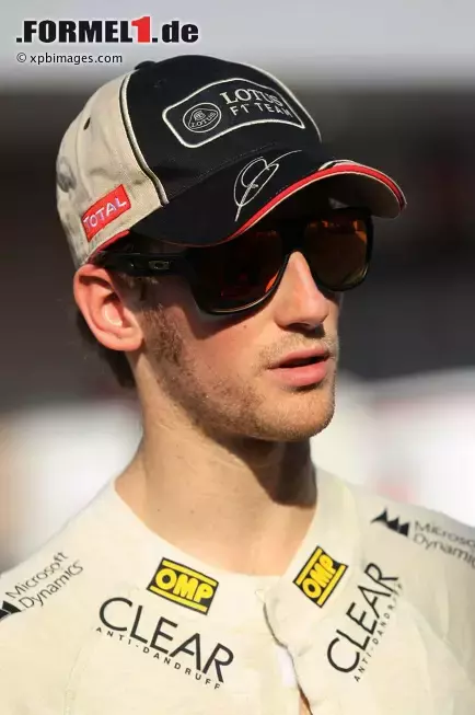 Foto zur News: Romain Grosjean (Lotus)