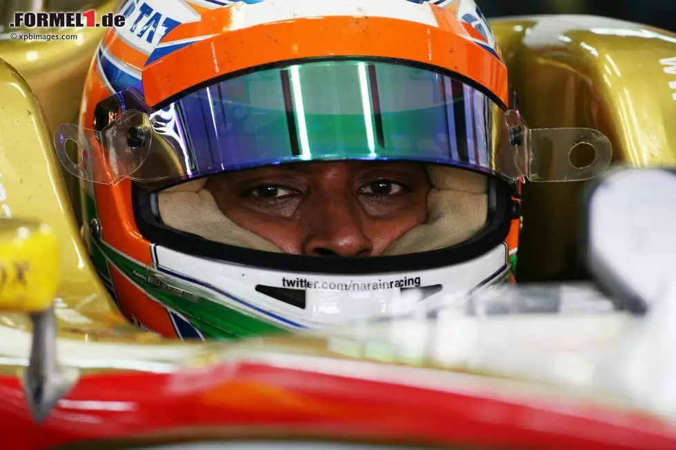 Foto zur News: Narain Karthikeyan (HRT)