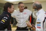 Gallerie: Christian Horner (Red-Bull-Teamchef), Martin Whitmarsh (Teamchef, McLaren) und und Peter Sauber (Teamchef)