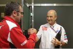 Gallerie: Stefano Domenicali (Ferrari-Teamchef) und und Peter Sauber (Teamchef)